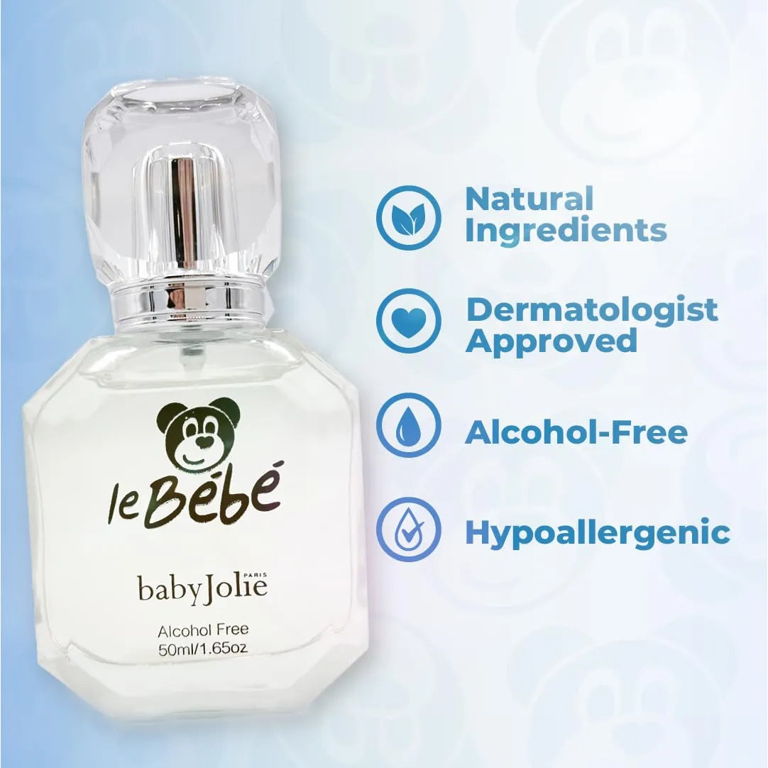 Perfume Infantil Baby Jolie Le Bebe Aroma Floral Frutal Sin Alcohol 1.7 fl oz