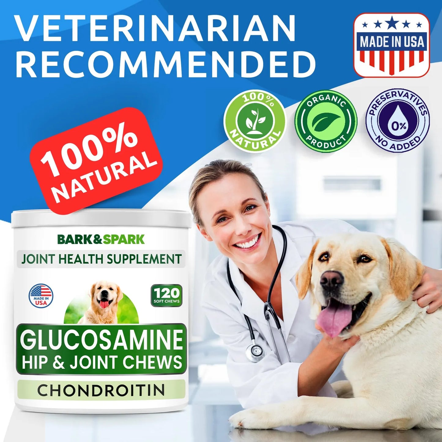Masticables De Glucosamina Y Condroitina Para Perros Alivio Articular Y Cadera