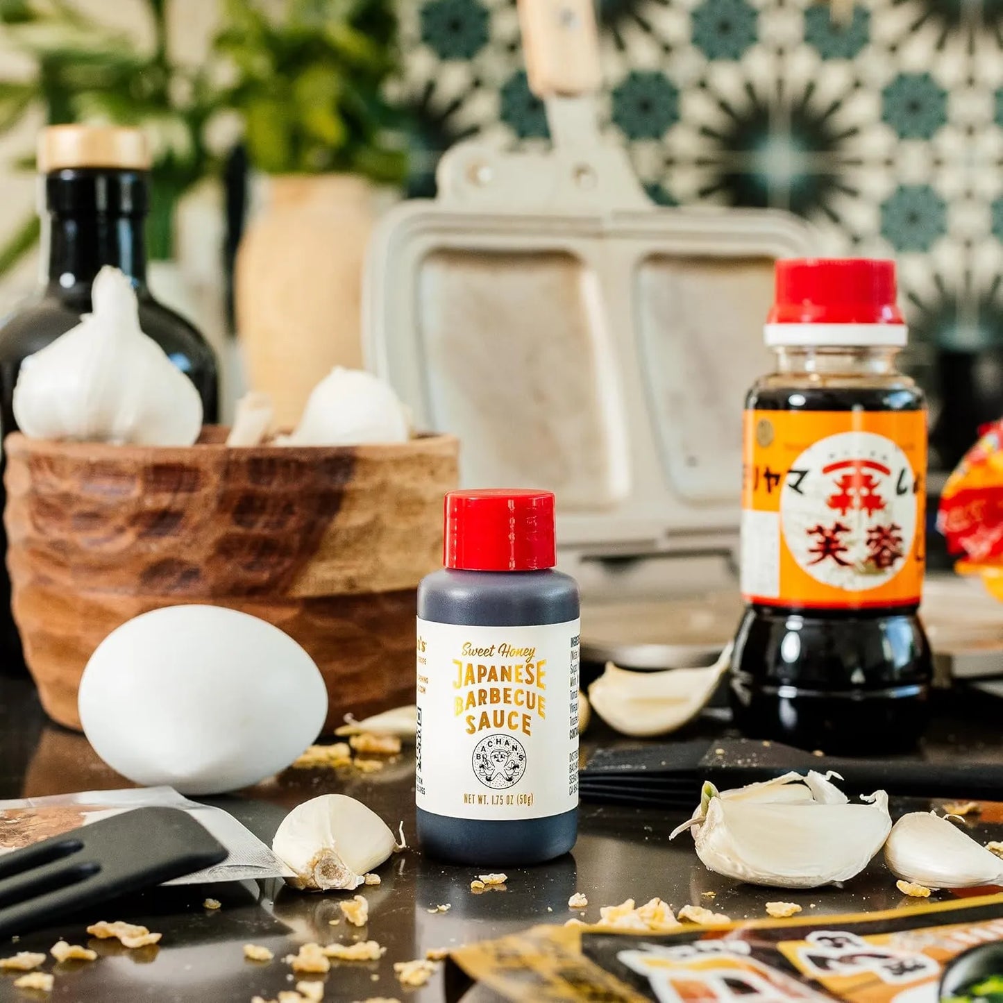 Salsa Japonesa Bachans Barbacoa 4 Sabores Original Picante Yuzu Miel