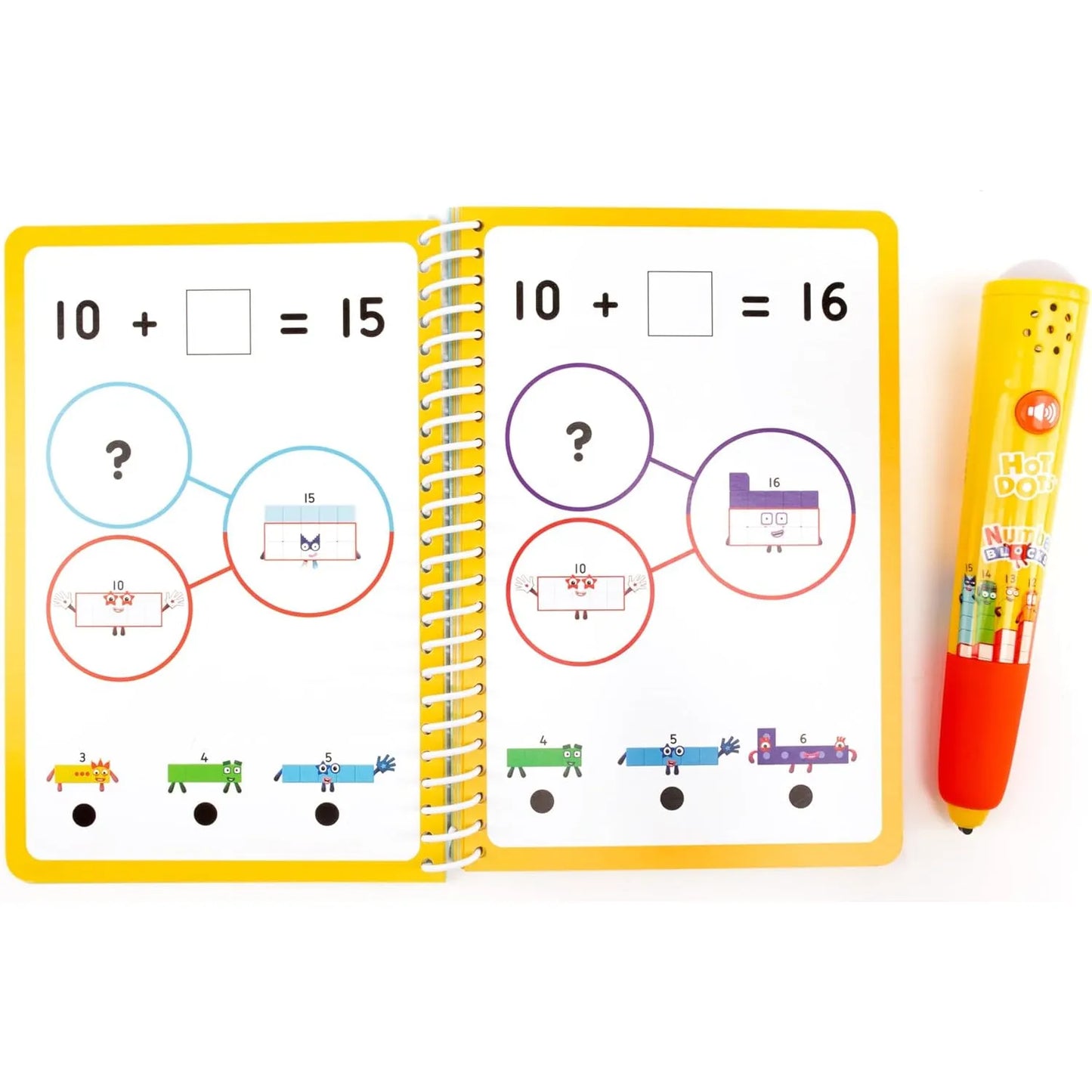 Bolígrafo Interactivo Numberblocks 11 Al 20 Libro Actividades Matemáticas Niños 5 Años