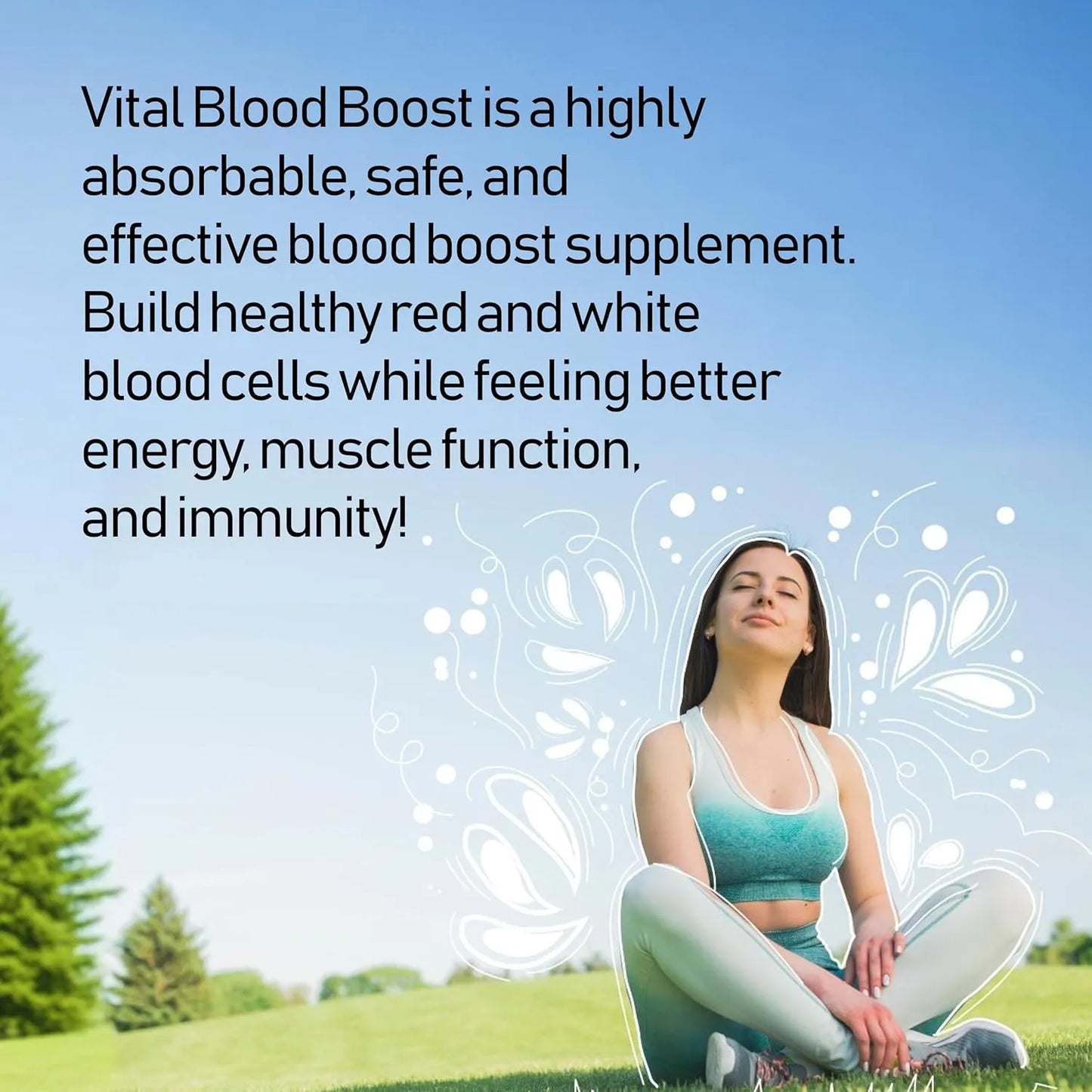 Suplemento Impulso Vital Glóbulos Rojos Blancos Hierro Vitaminas 90 Tabletas