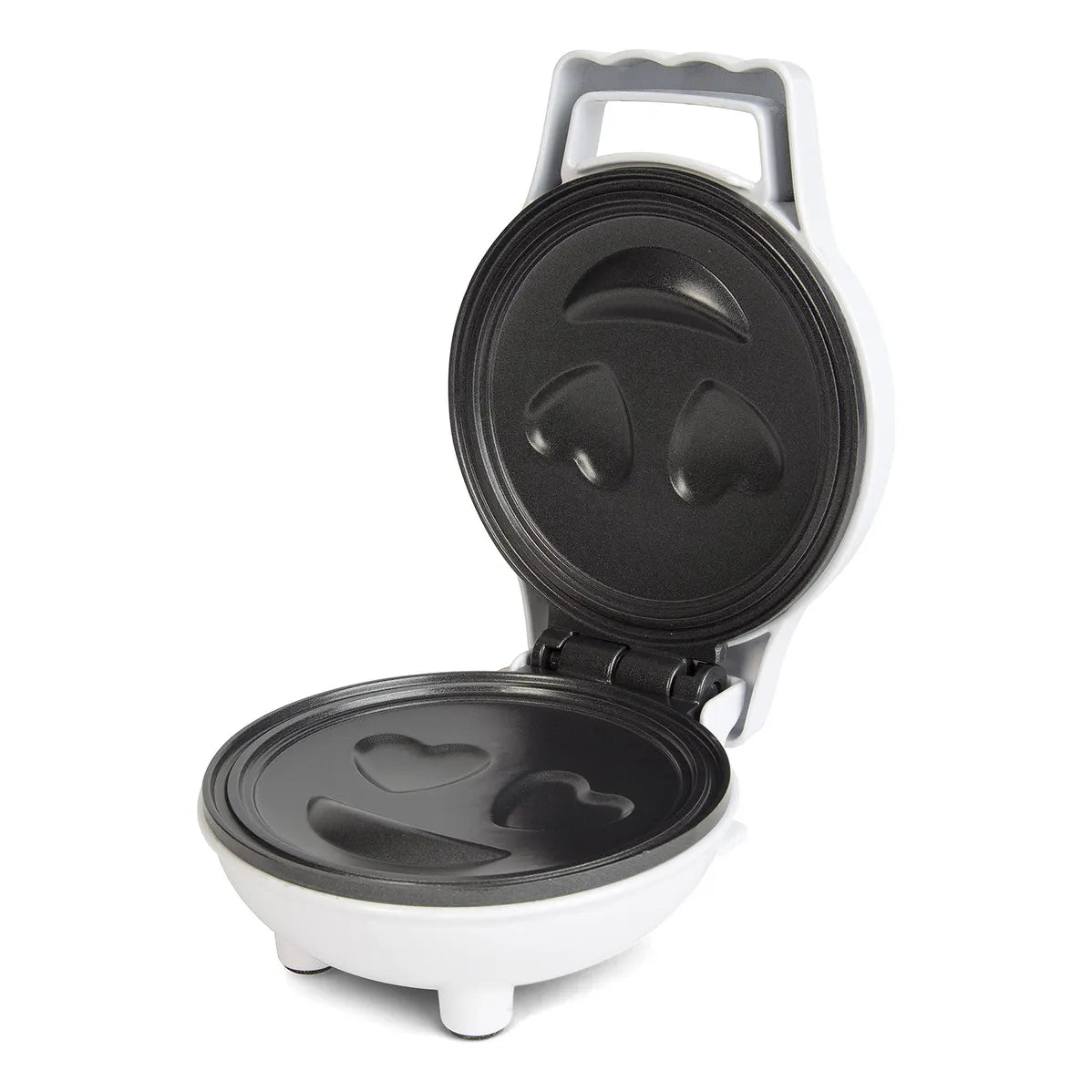 Mini Waflera De Emoji Con Ojos De Corazon CucinaPro Haz Gofres Divertidos
