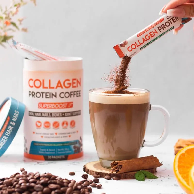 Café De Colágeno Orgánico Para Piel Radiante Y Energía
