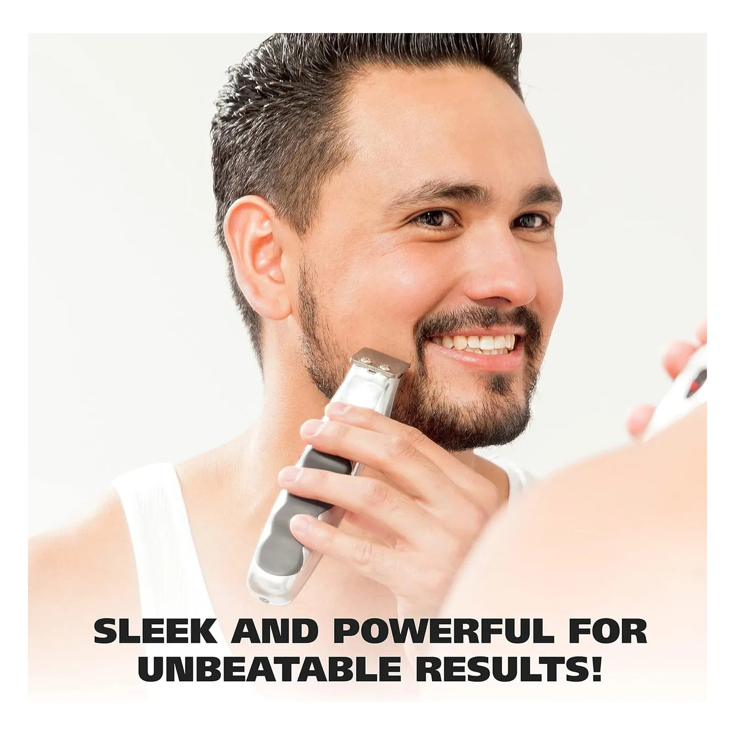 Recortadora Wahl Groomsman 5622 Recargable Para Barba Y Nariz Con 8 Peines