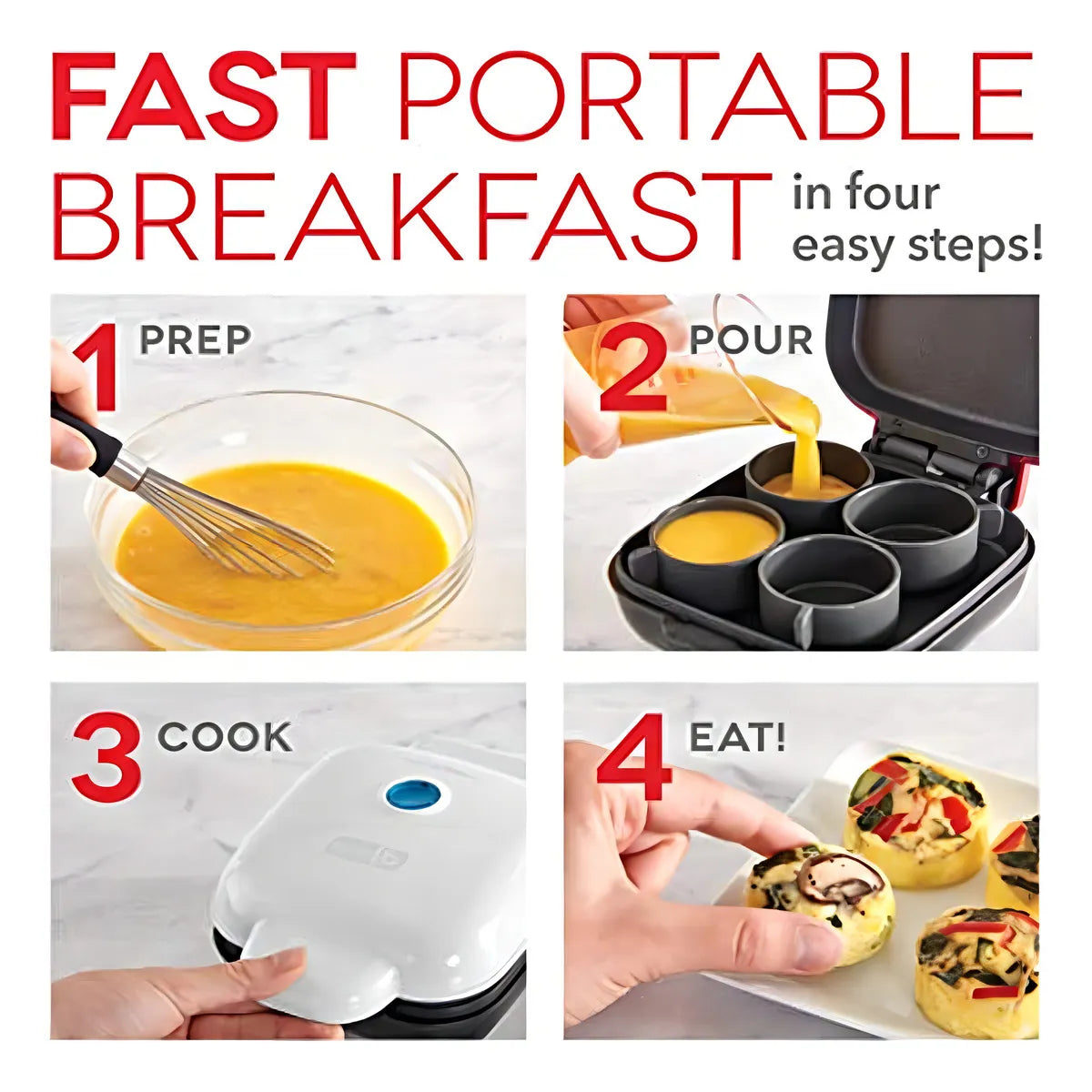 Dash Deluxe Sous Vide Style Egg Bite Maker Para Desayunos Perfectos