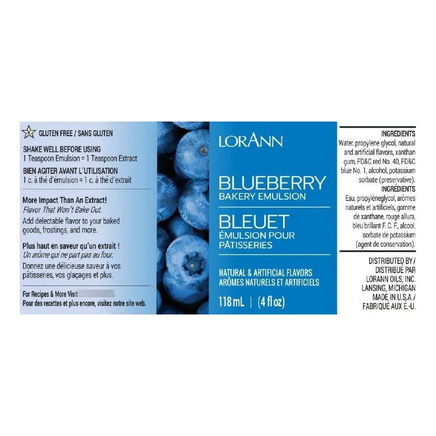 Emulsiones Lorann Oils Para Pastelería Sabores Intensos Sin Gluten Y Keto