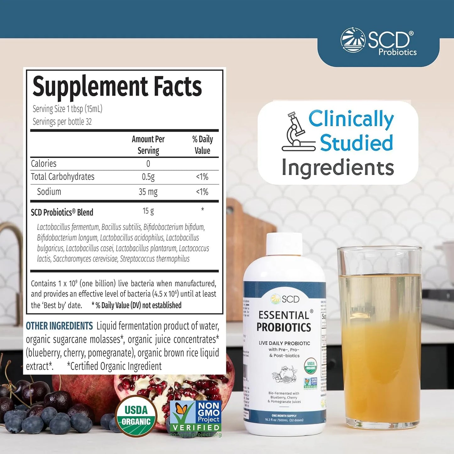 Probióticos Vitales 11 Cepas Salud Intestinal Familiar Sin Refrigerar