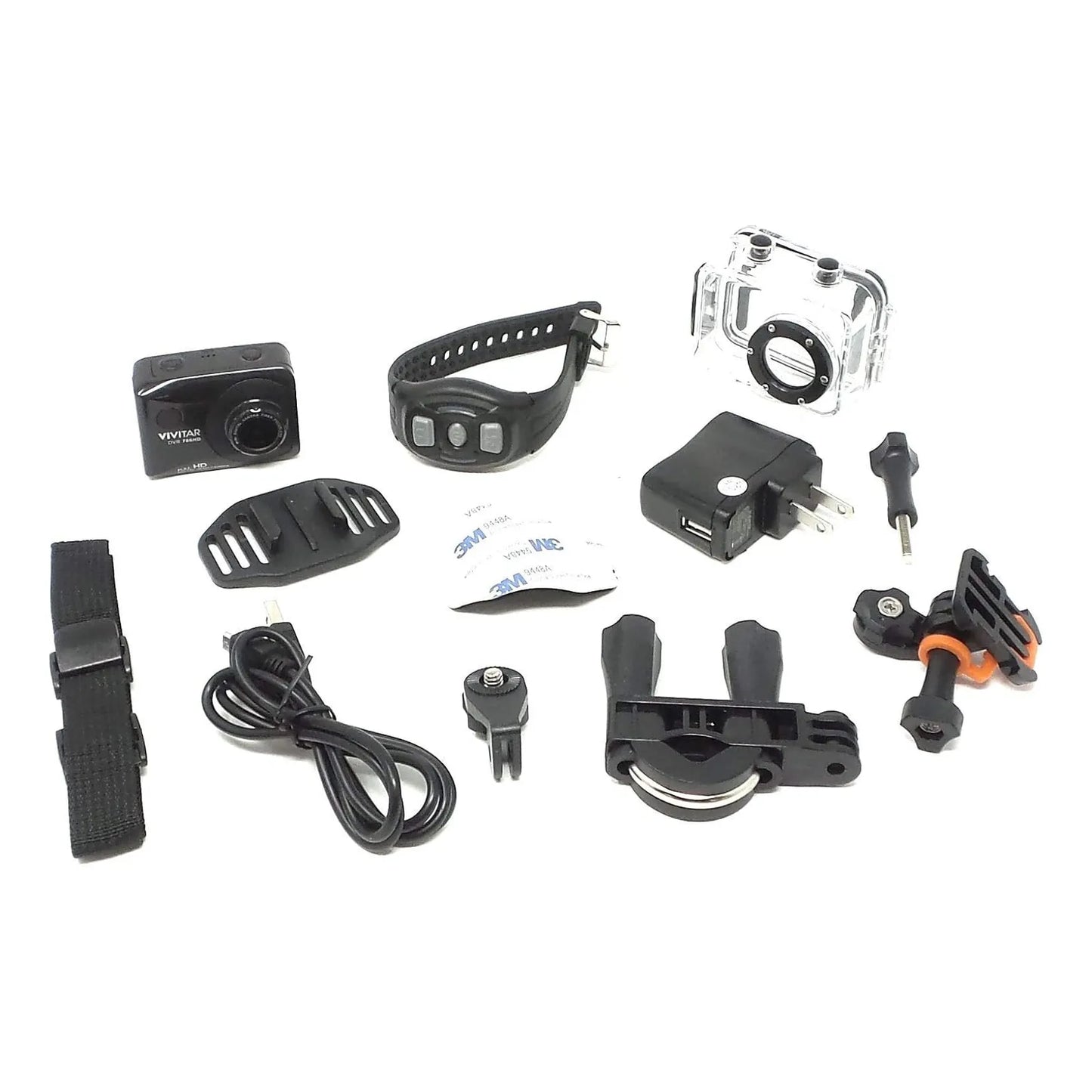Cámara De Acción Vivitar Full HD DVR786HD-BLK Pantalla Táctil 2.0 Impermeable