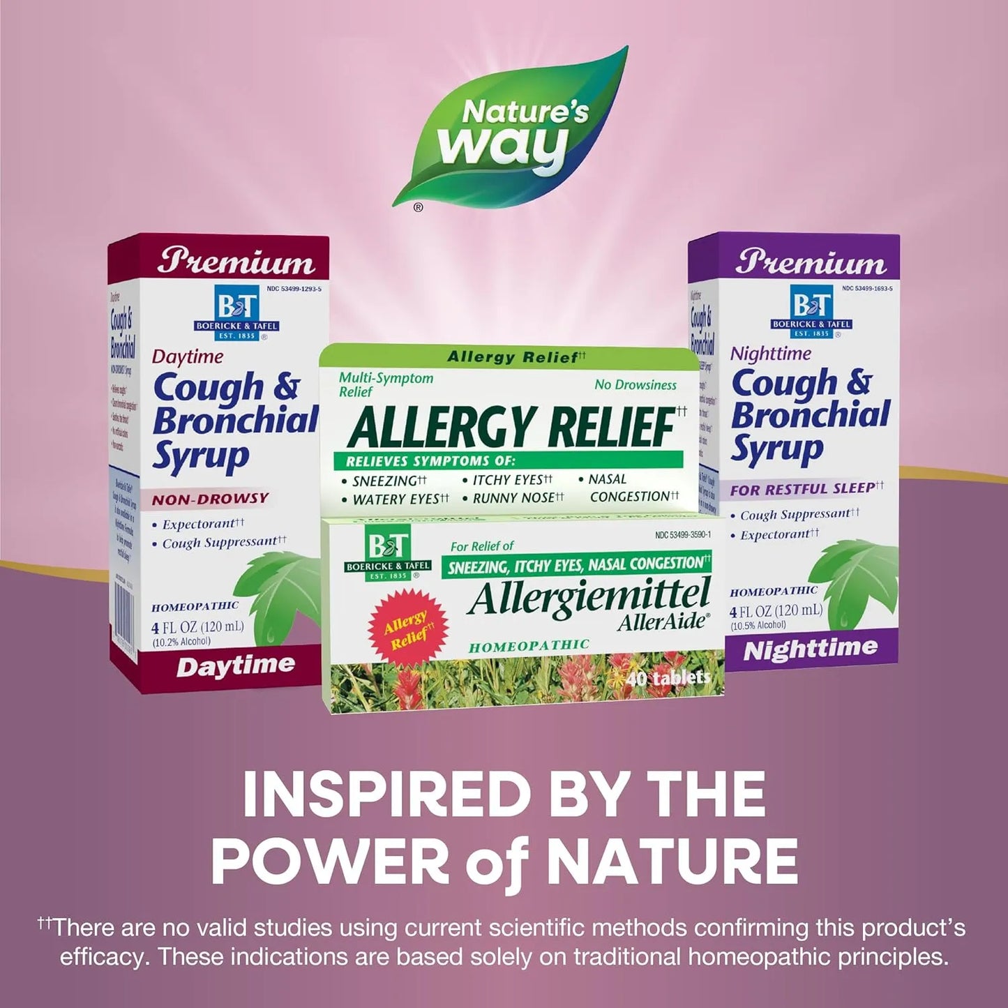 Alivio Natural Para Alergias 40 Tabletas Efectivas Y Rapidas Sin Somnolencia