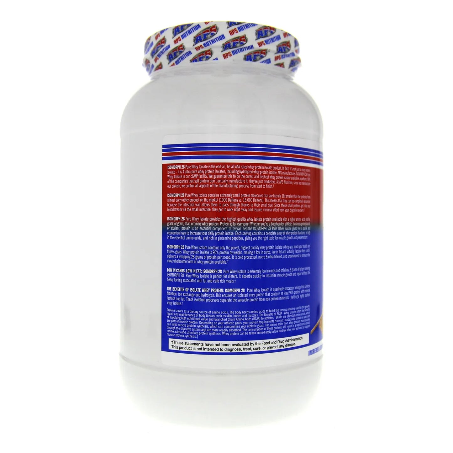 Proteína En Polvo Aislada Ultrafiltrada Granola De Miel IsoMorph 2 Lbs