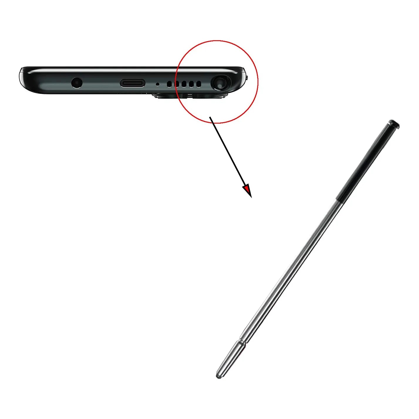 Paquete De 2 Boligrafos Repuesto Moto G Stylus 5G 2021 XT2131 Precisión Garantizada