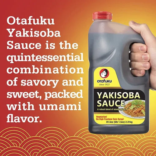 Salsa Yakisoba Japonesa Otafuku 1 2 Galon Sabores Naturales Vegana