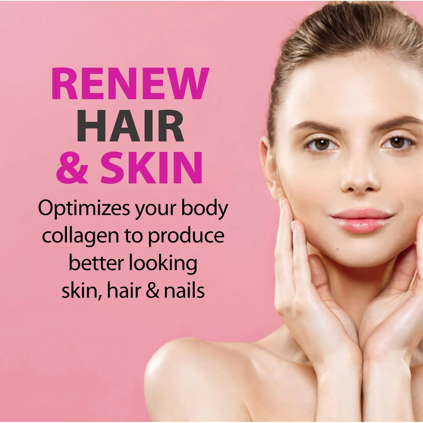 Colageno Hidrolizado En Polvo 454g Piel Huesos Cabello Fuerza Usa