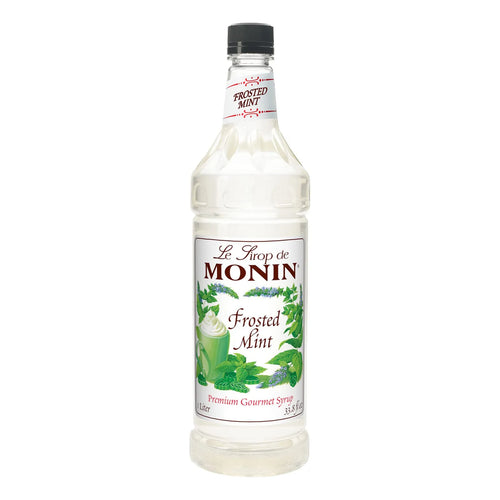 Jarabe De Menta Esmerilada Natural Ideal Para Bebidas 1L Sin Gluten Ni Omg