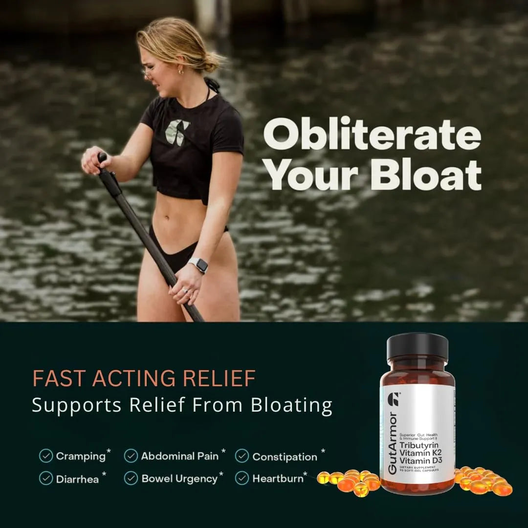 Capsulas De Butirato Puro 350 Mg Con Vitamina D3 Y K2 Salud Intestinal E Inmunologica