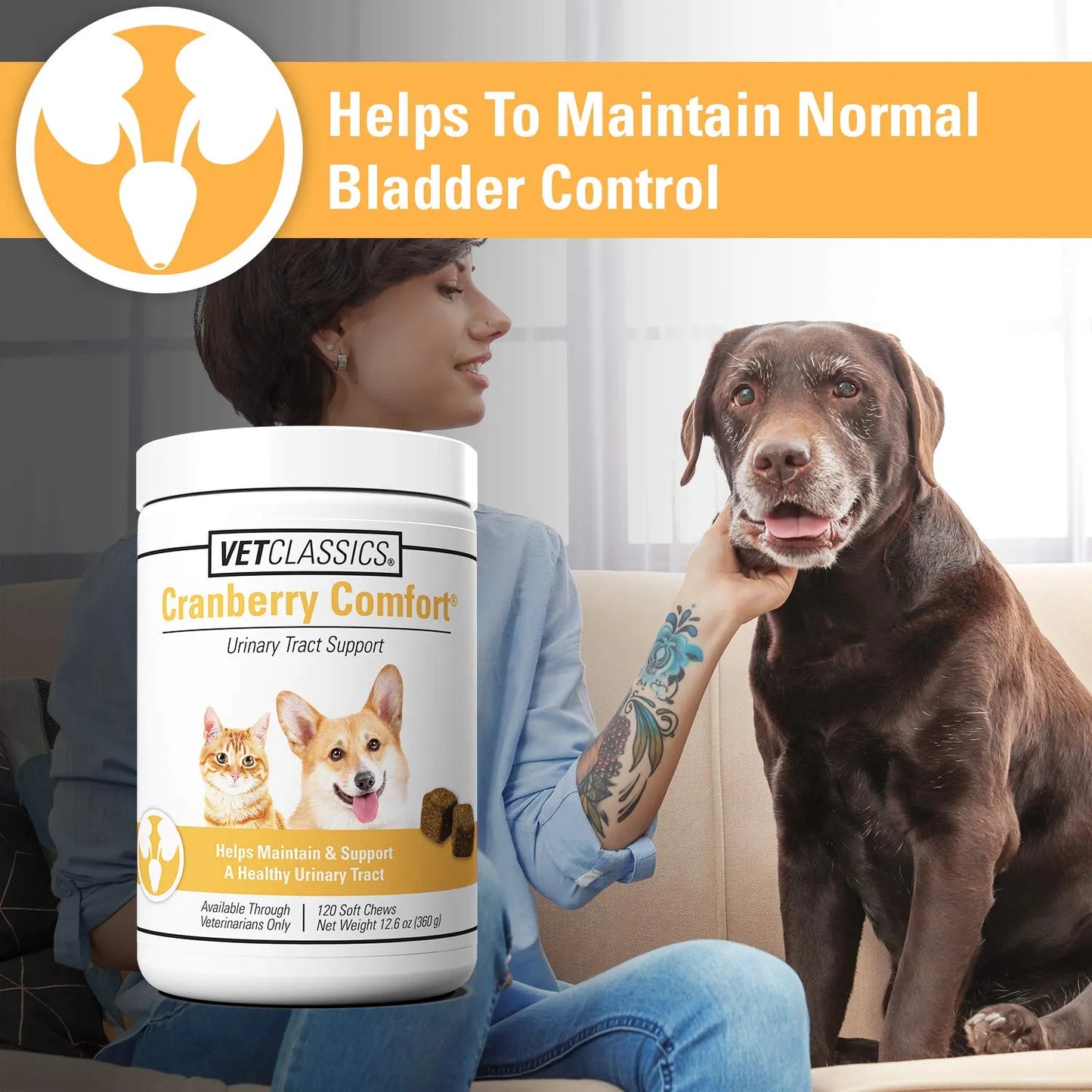 Cranberry Comfort Suplemento Para Mascotas Tracto Urinario Y Vejiga