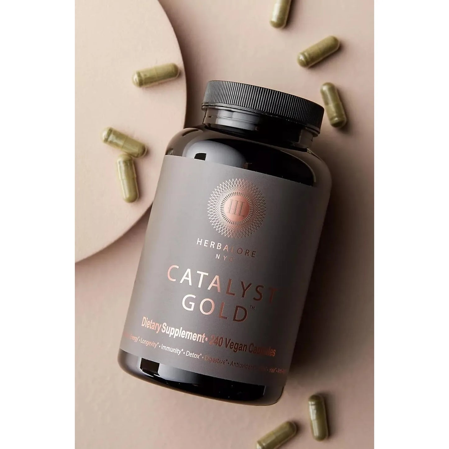 Catalyst Gold Superalimento Natural Para Inmunidad Digestión 240 Capsulas