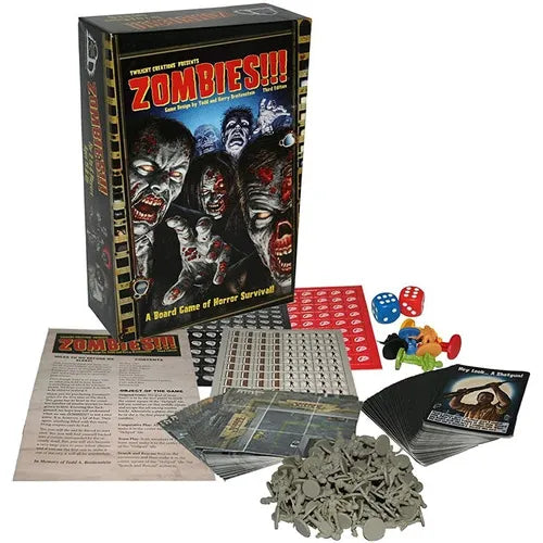Juego De Mesa Zombies Third Edition Diversion Estrategia Y Aventura