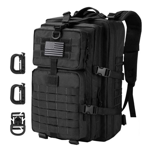Mochila Táctica Militar Hannibal Tactical 36L Resistente Al Agua Sistema Molle
