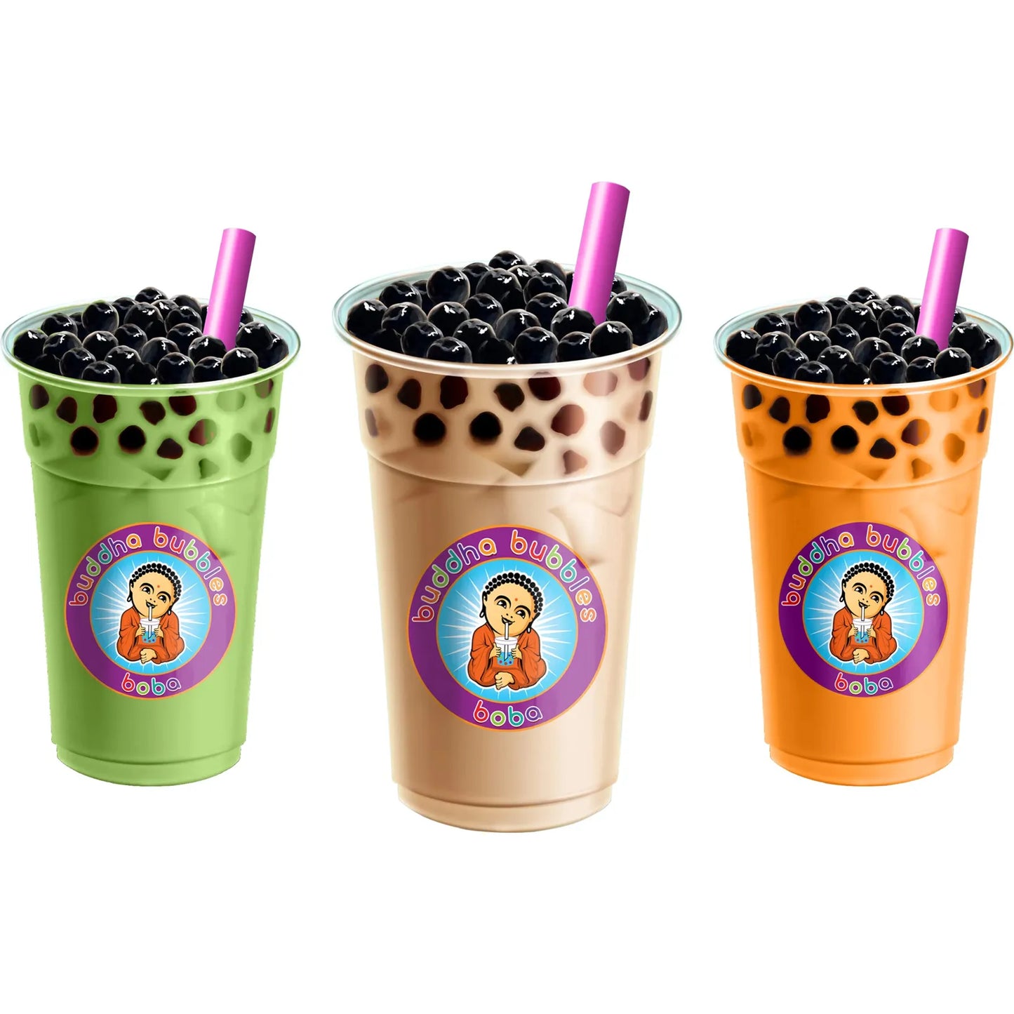Polvo Taro Boba Para Bebidas Sabor Suave 200 Gr Importado
