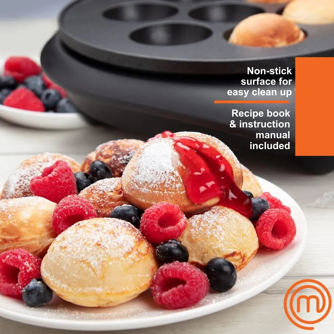 MasterChef Electric Ebelskiver Maker Takoyaki Aebleskivers Cocina Facil
