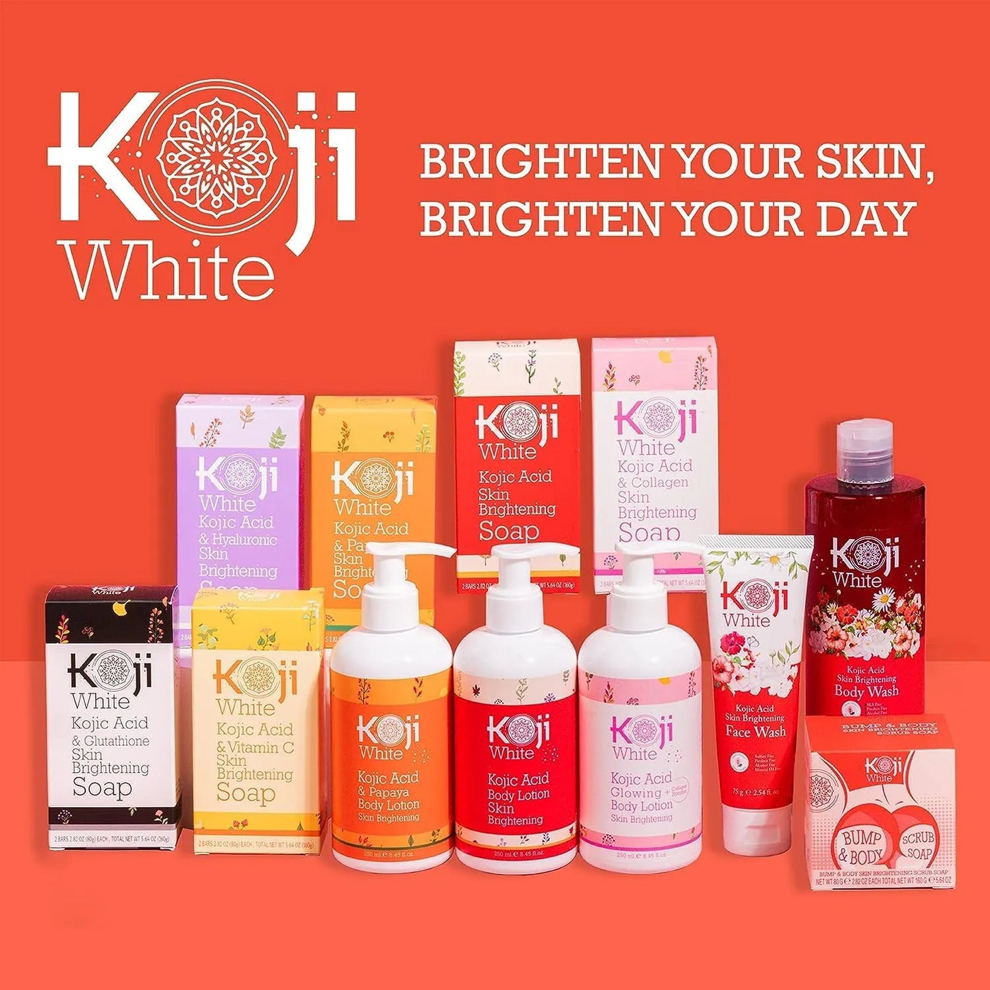 Jabon Aclarante Koji White Acido Kojic Y Papaya Elimina Manchas Y Acne 2 Barras