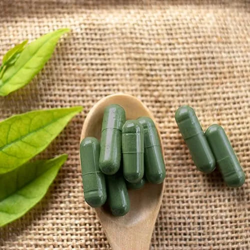 Cápsulas De Espirulina Orgánica USDA 720 Unidades 100 Pura Vegano Sin Gluten