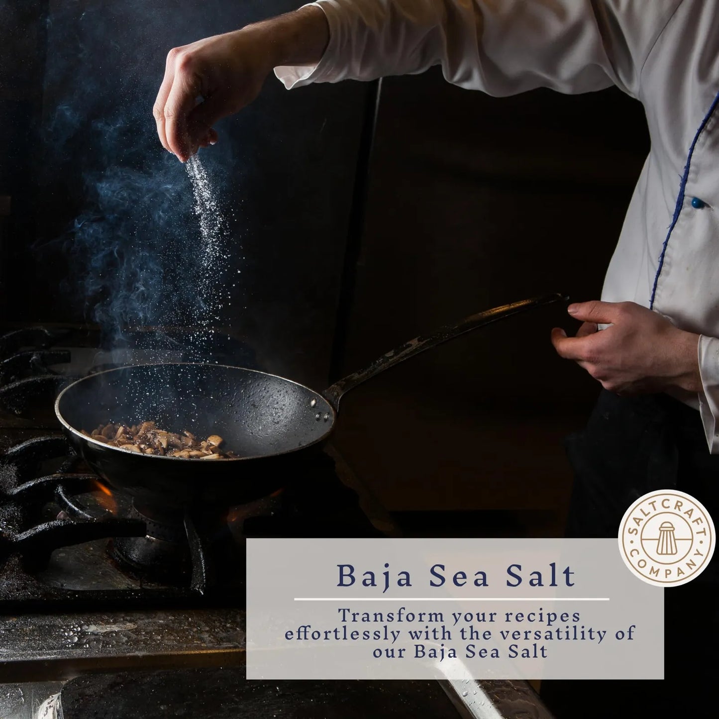 Sal Marina Baja Cristales Gruesos Bajo Sodio 30 Kosher 16 Onzas