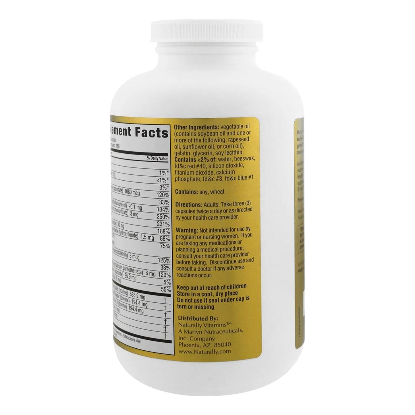 Tabletas Hep Forte 500 Frasco Soporte Hepatico Vitaminas Aminoacidos