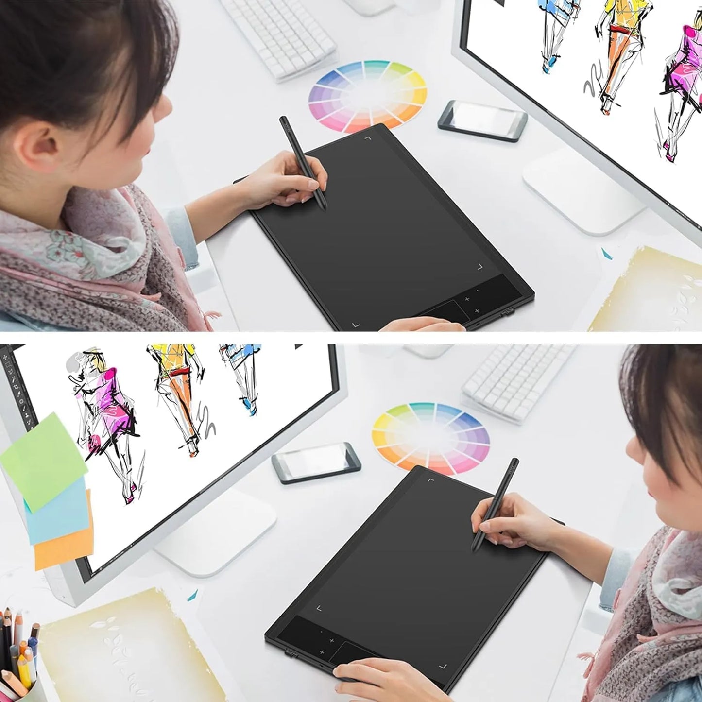 Tableta De Dibujo Veikk A30 V2 10 X 6 Pulg Profesional Con Bolígrafo Sin Batería