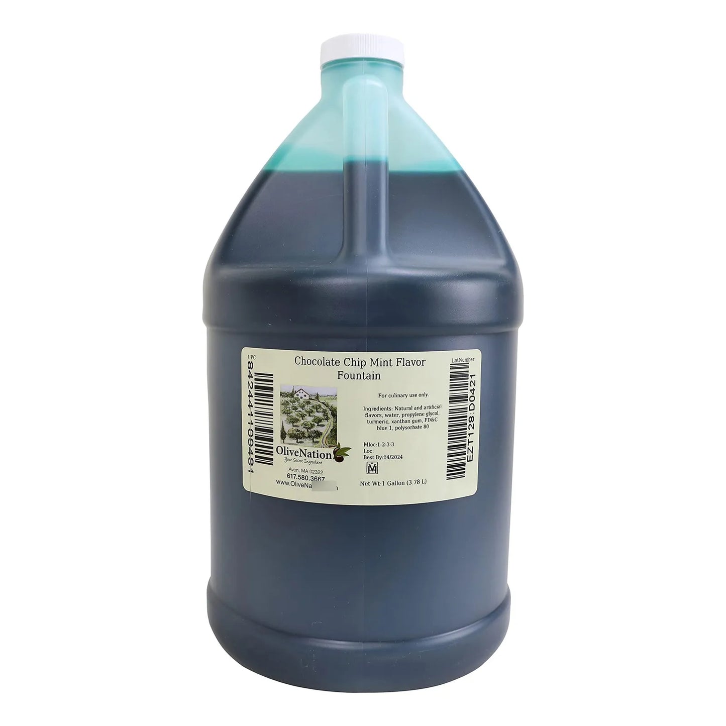 Aromatizante Soluble Sabor Menta Chocolate 16 Oz Sin Gluten Vegano