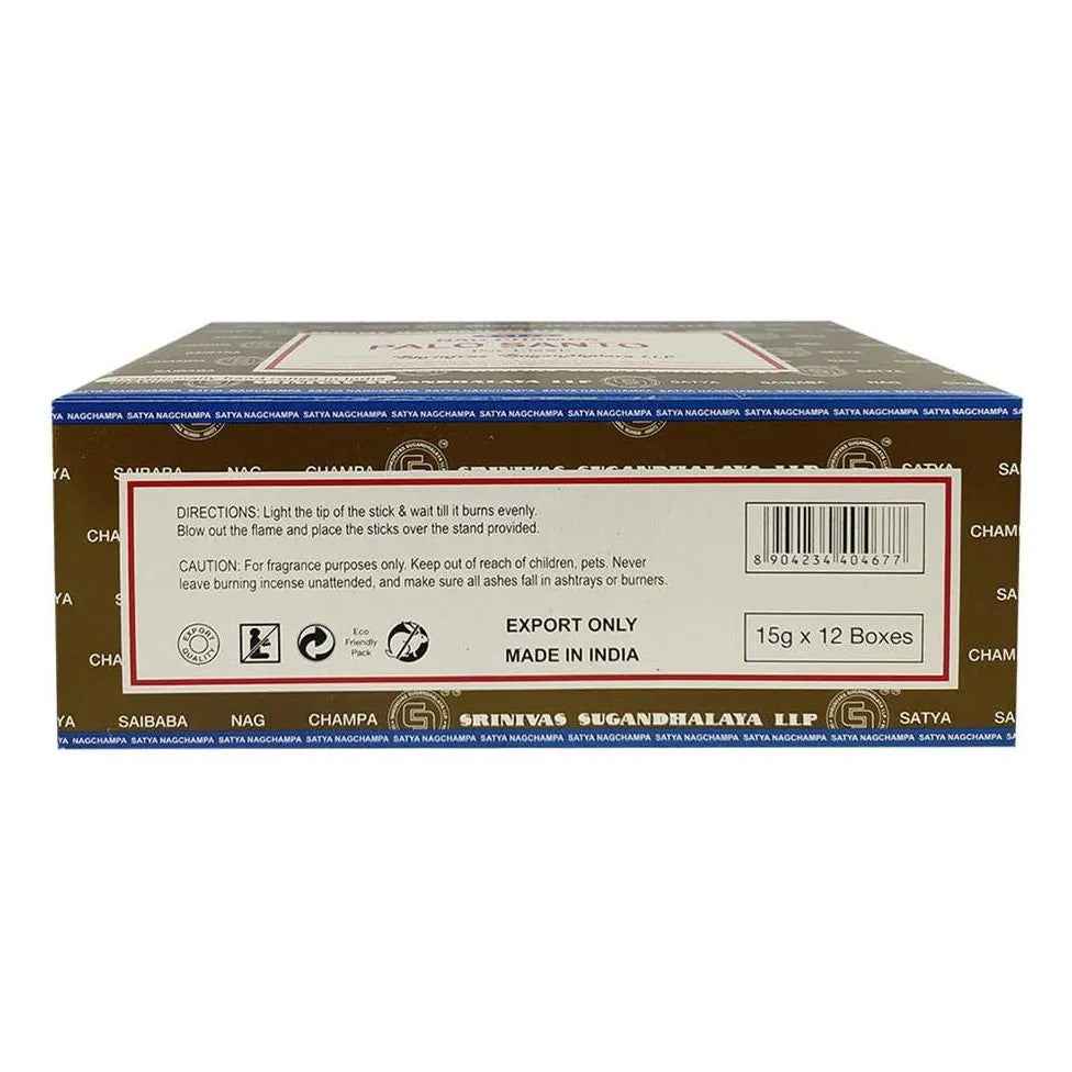 Palitos De Incienso Palo Santo Con Soporte Kit Purificador Aromatico Natural