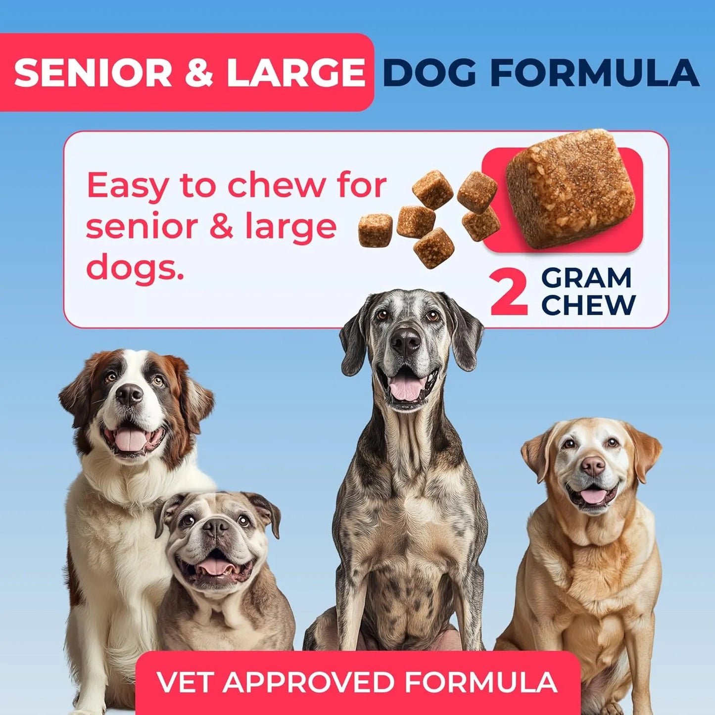 Masticables Glucosamina Para Perros Con Omega 3 Y Condroitina Alivia Dolor Articular