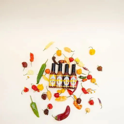 Set De Regalo Salsa Picante Insanity 4 Botellas Dave's Gourmet