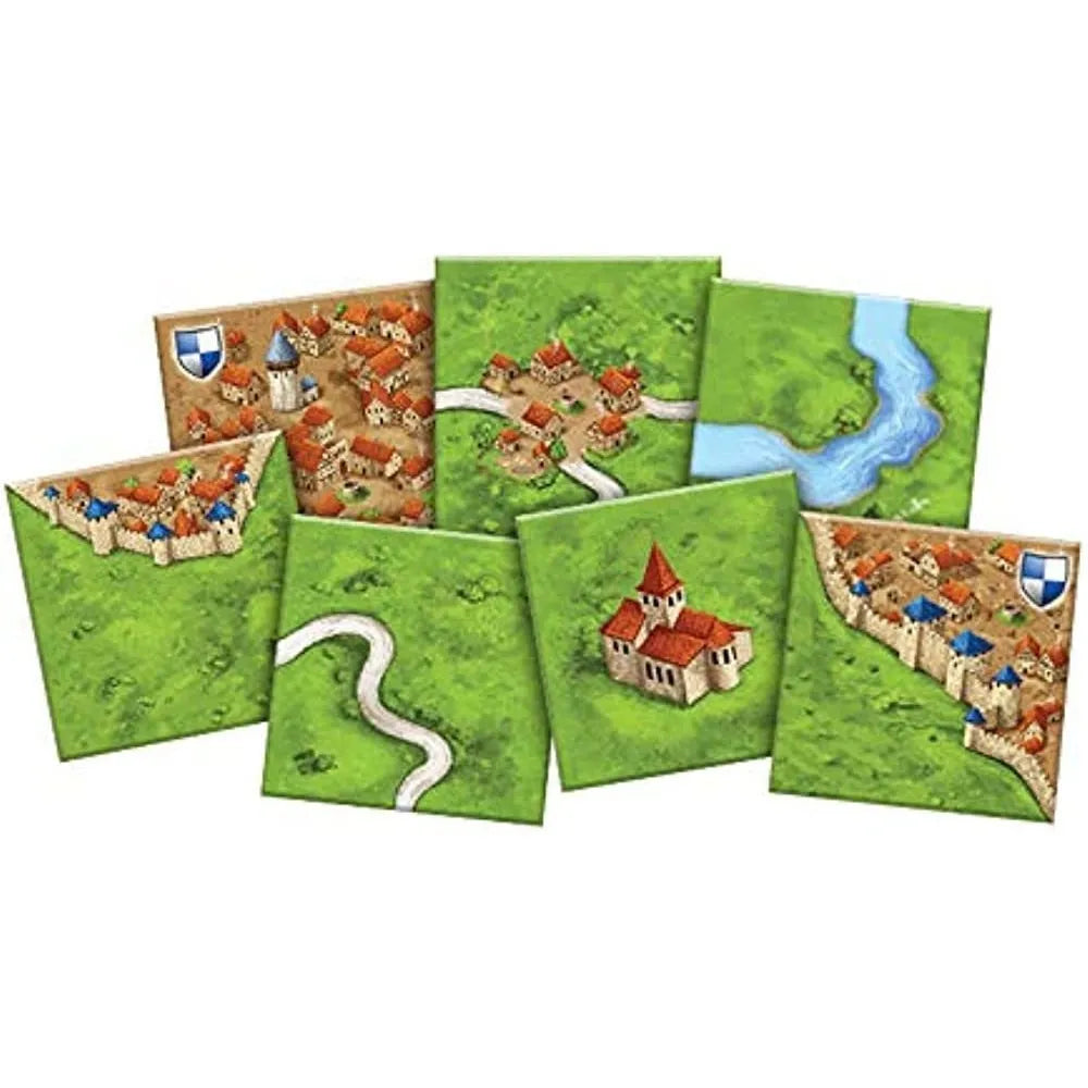 Juego De Mesa Carcassonne Estrategia Y Diversión Para 2 A 5 Jugadores Incluye Expansiones