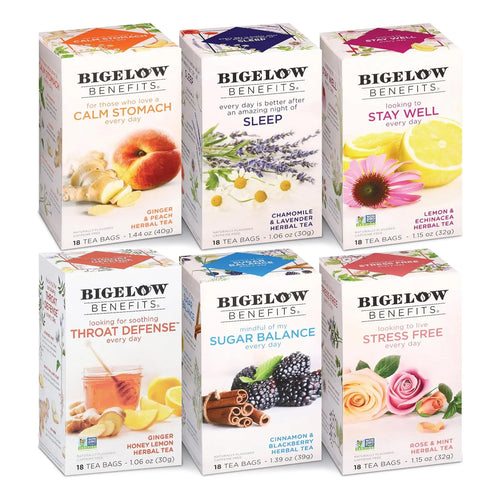 Té Herbal De Manzanilla Y Lavanda Bigelow Benefits Sleep Relajación Y Sueño