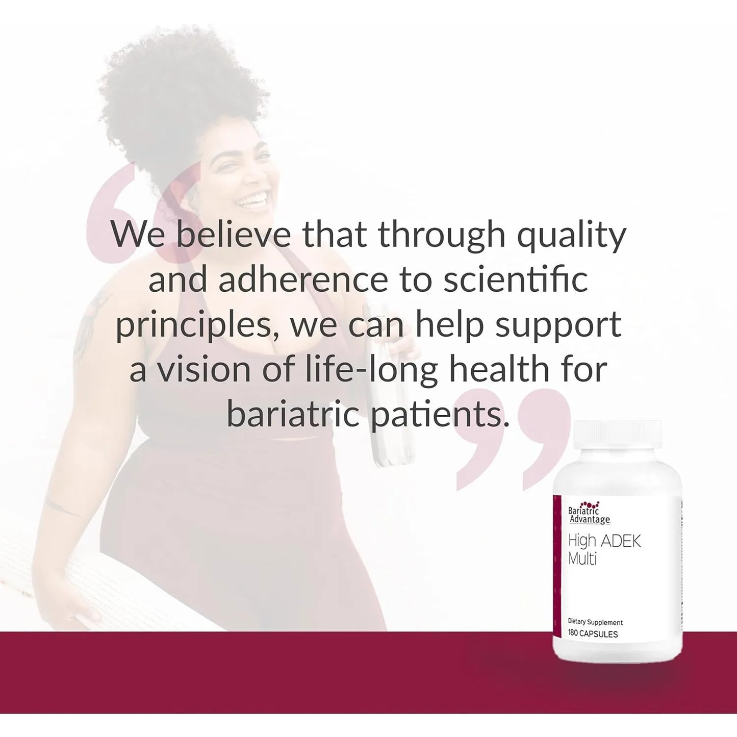 Multivitaminico Alto ADEK 180 Capsulas Post Cirugia Bariatrica Vitaminas A D E K