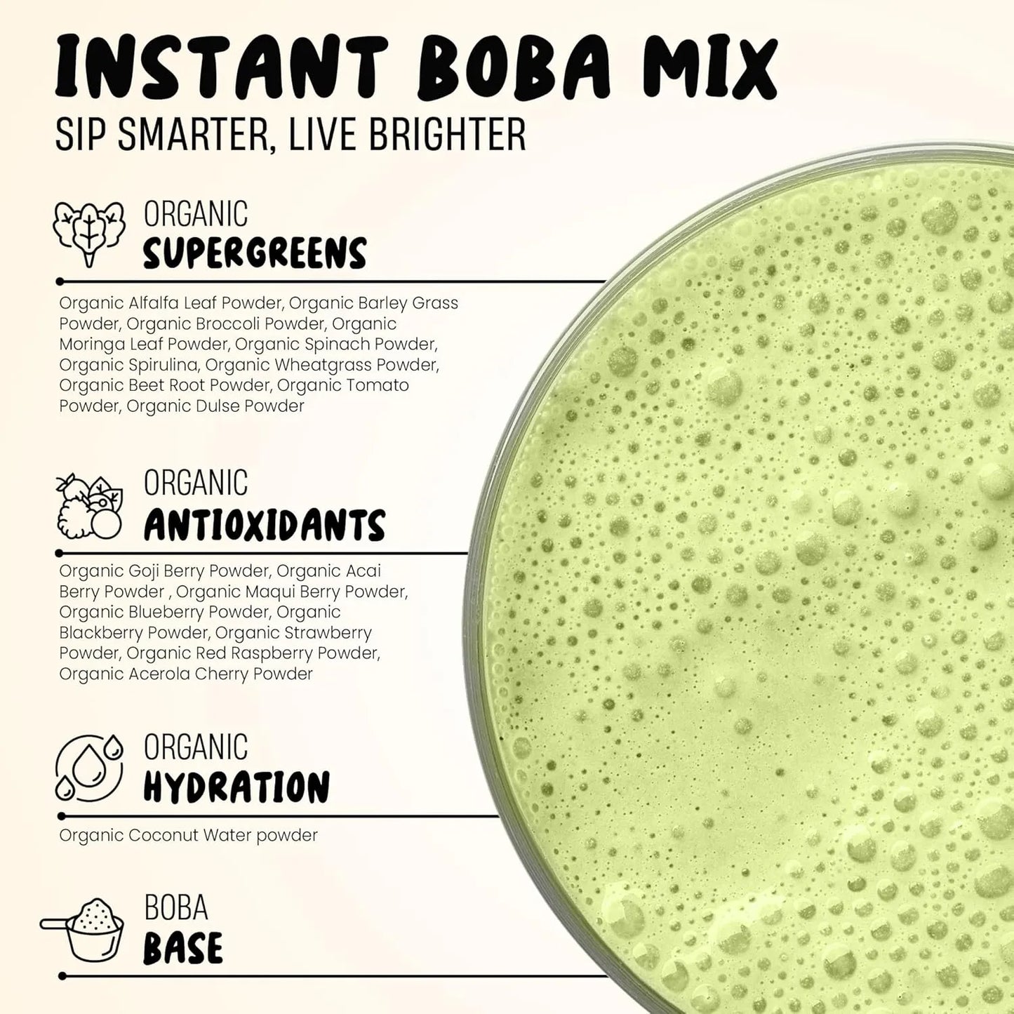 Té De Leche En Polvo Con Miel Locca Honeydew Mezcla Instantánea Sabor Melaza