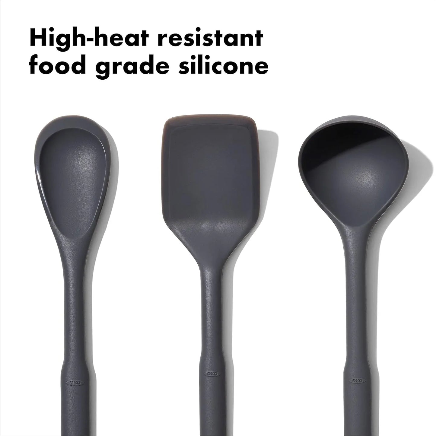 Juego De Utensilios De Silicona 3 Piezas OXO Good Grips Cocina Facil Y Segura