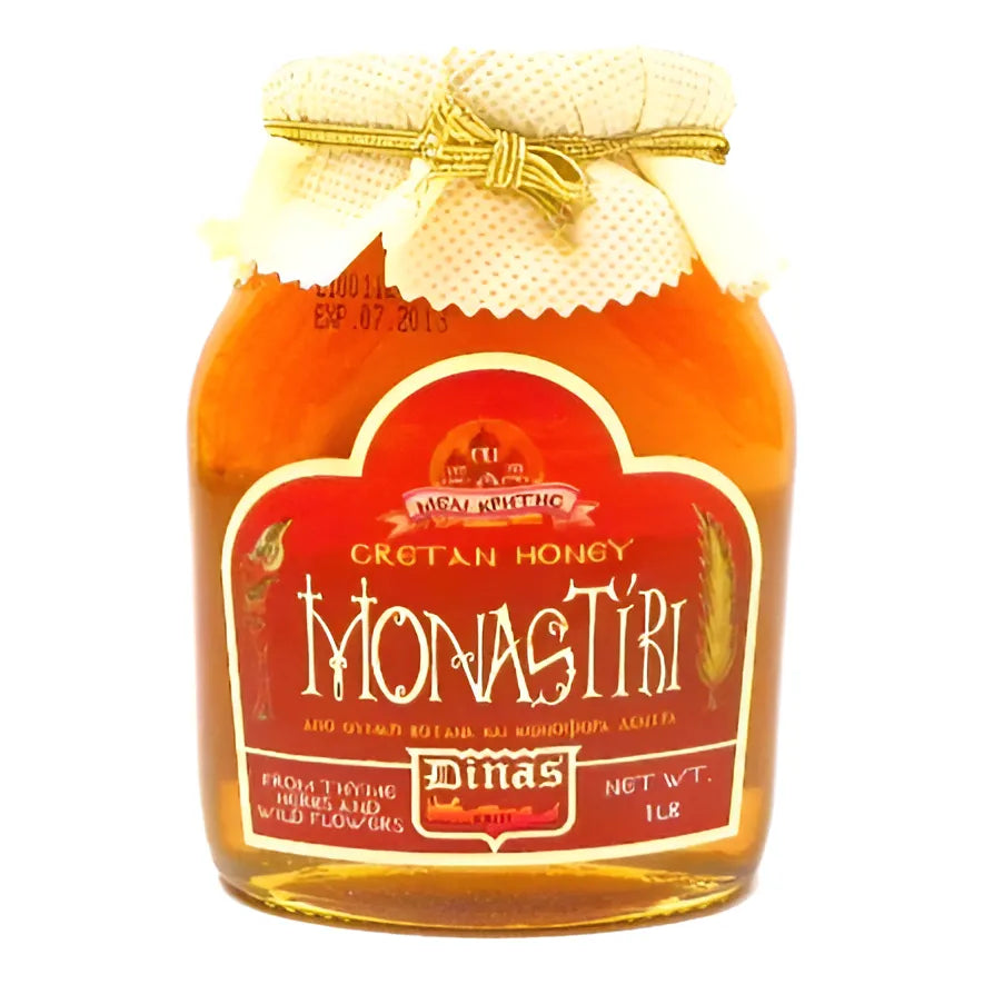 Miel Griega De Tomillo Y Flores Silvestres Dinas 450g Natural Y Pura