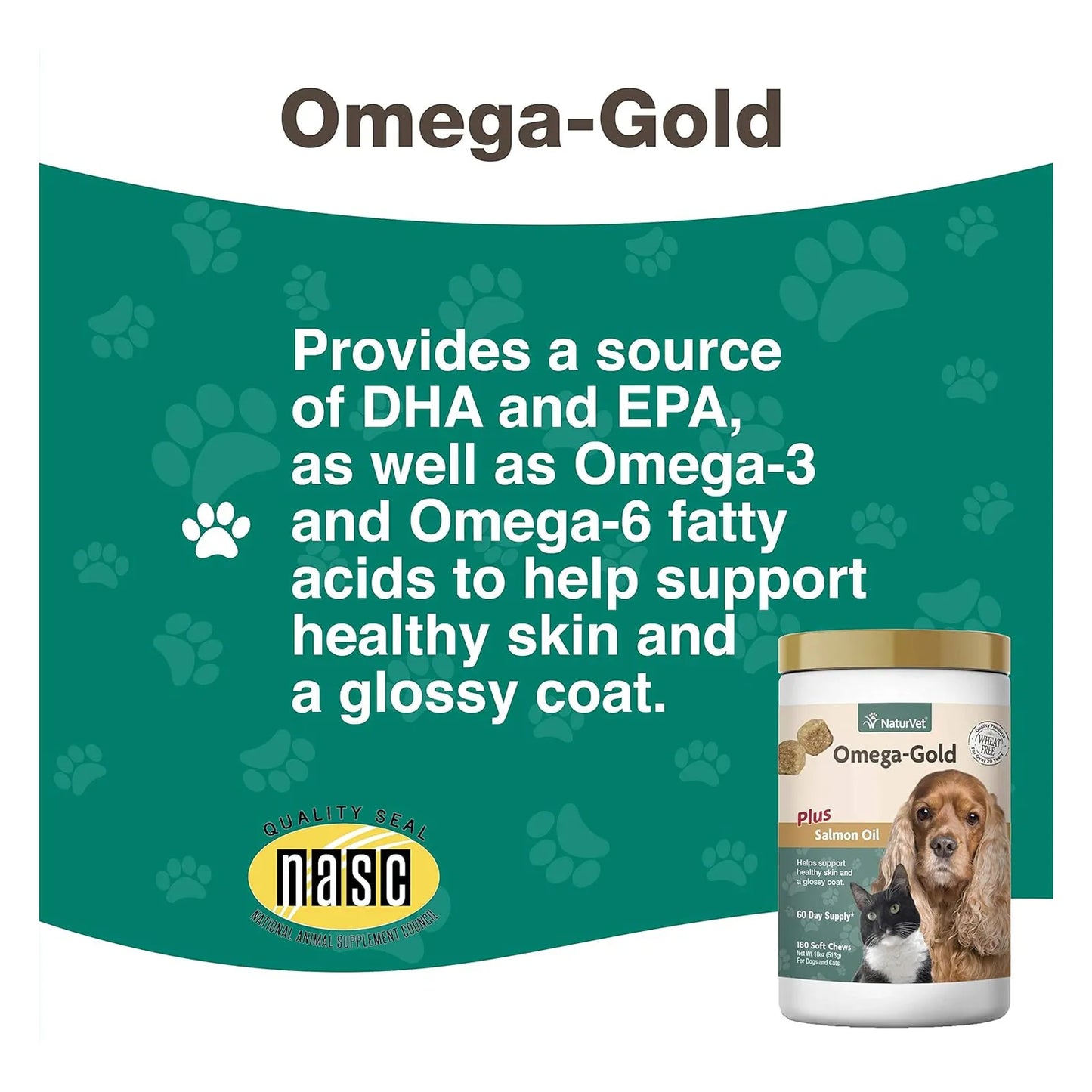Aceite De Salmón Naturvet Omega Gold Plus Para Perros Mordida Suave 118 Ml