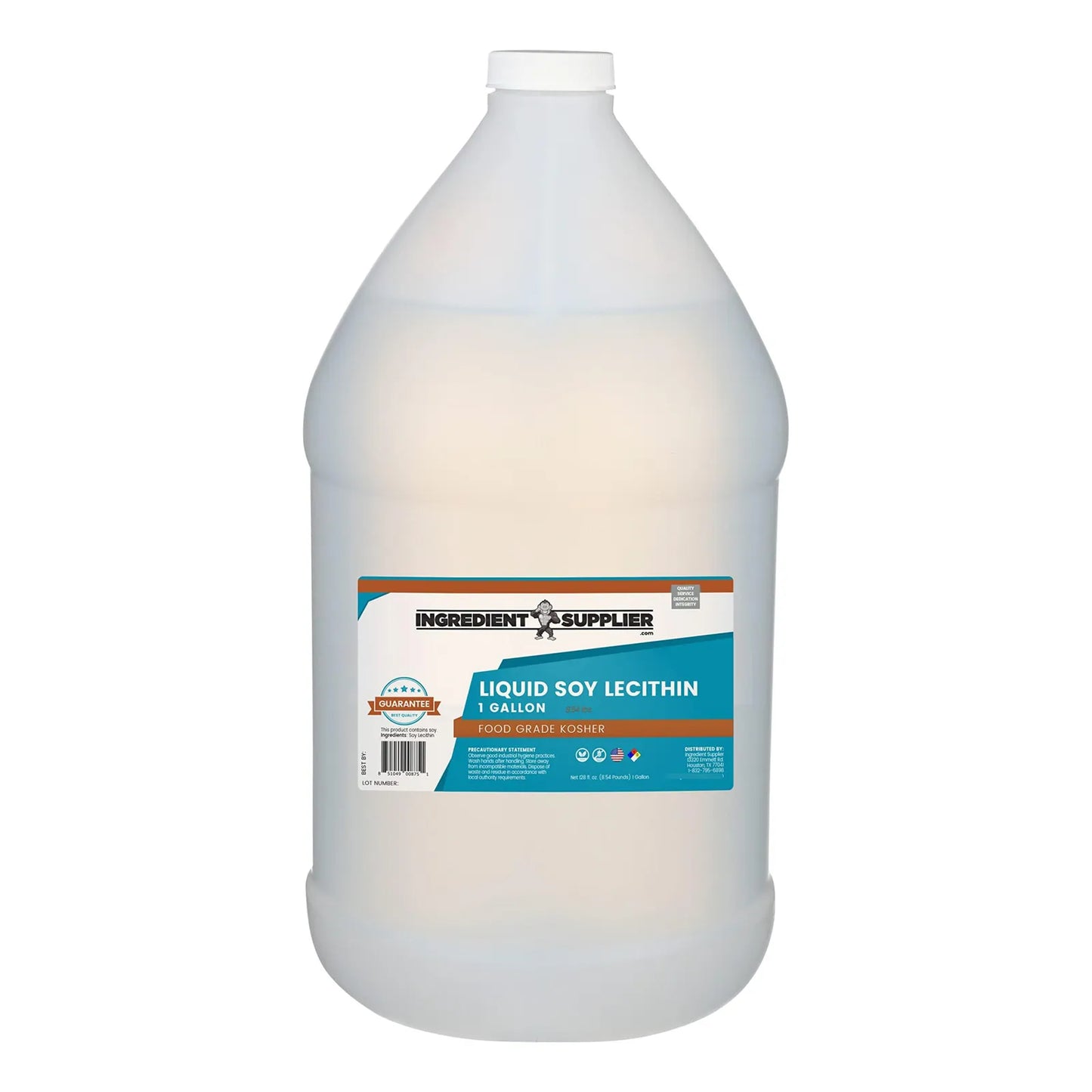 Lecitina De Soja Liquida Pura Grado Alimenticio 1 Galon Emulsionante Natural