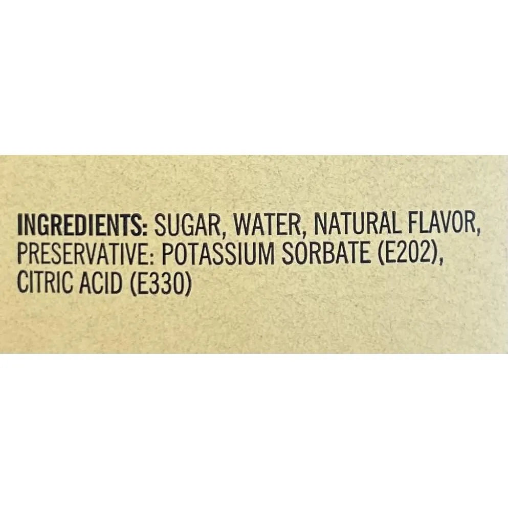 Sirope Natural Naranja 750 Ml Sin Azúcar Ideal Para Bebidas