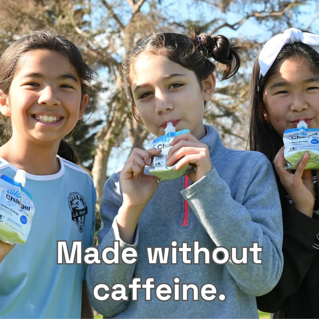 Gel Energético Sabor Uva Blanca Sin Cafeína Para Deportistas