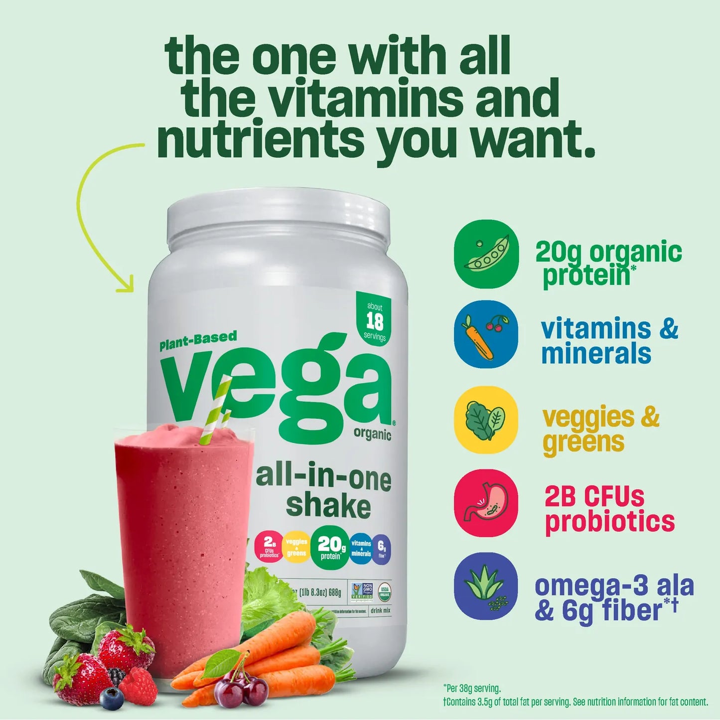 Proteína Vegetal En Polvo Orgánica Sabor Vainilla Francesa Reemplazo De Comida Nutritivo