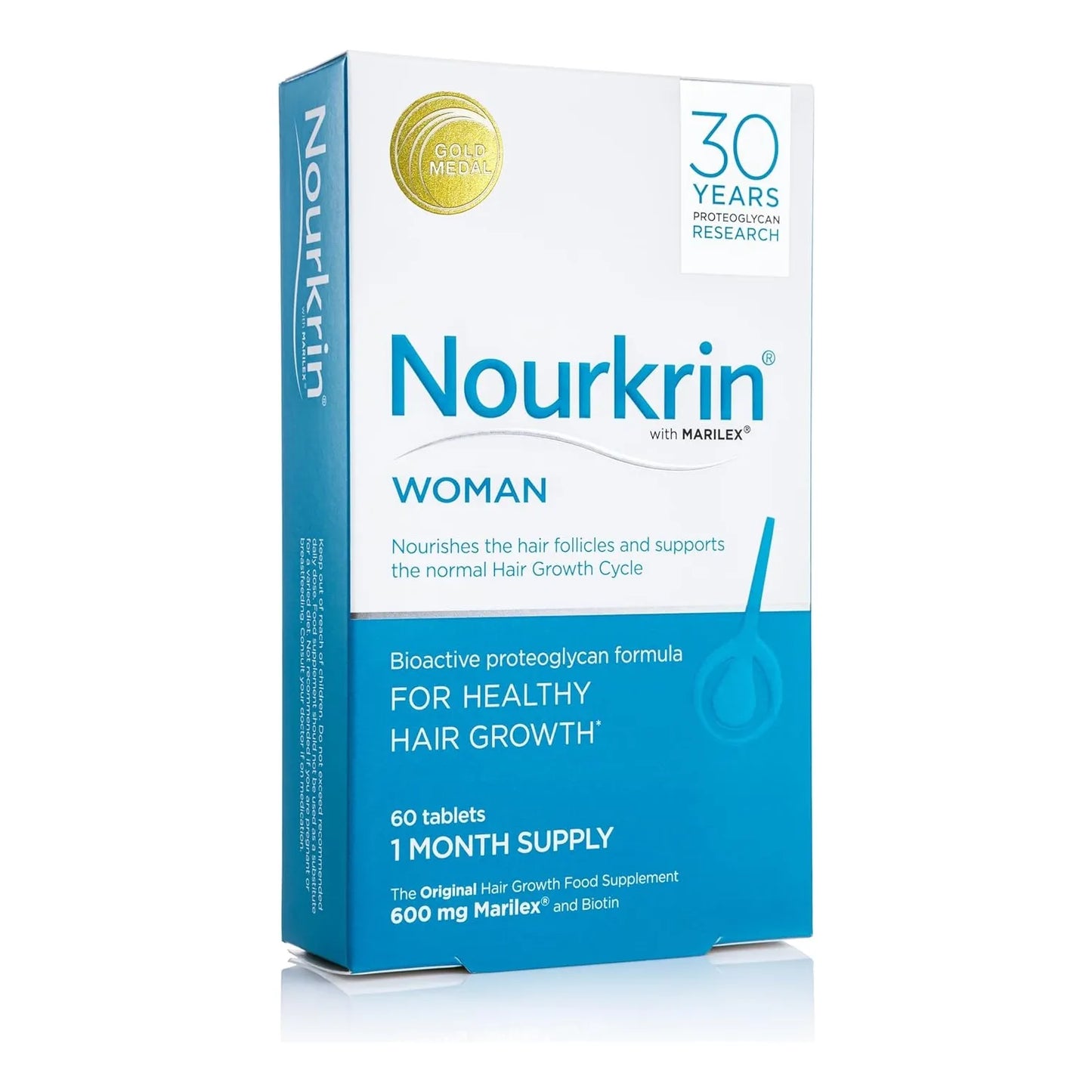 Nourkrin Woman Suplemento Capilar 60 Tabletas Naturales - Imagen 6
