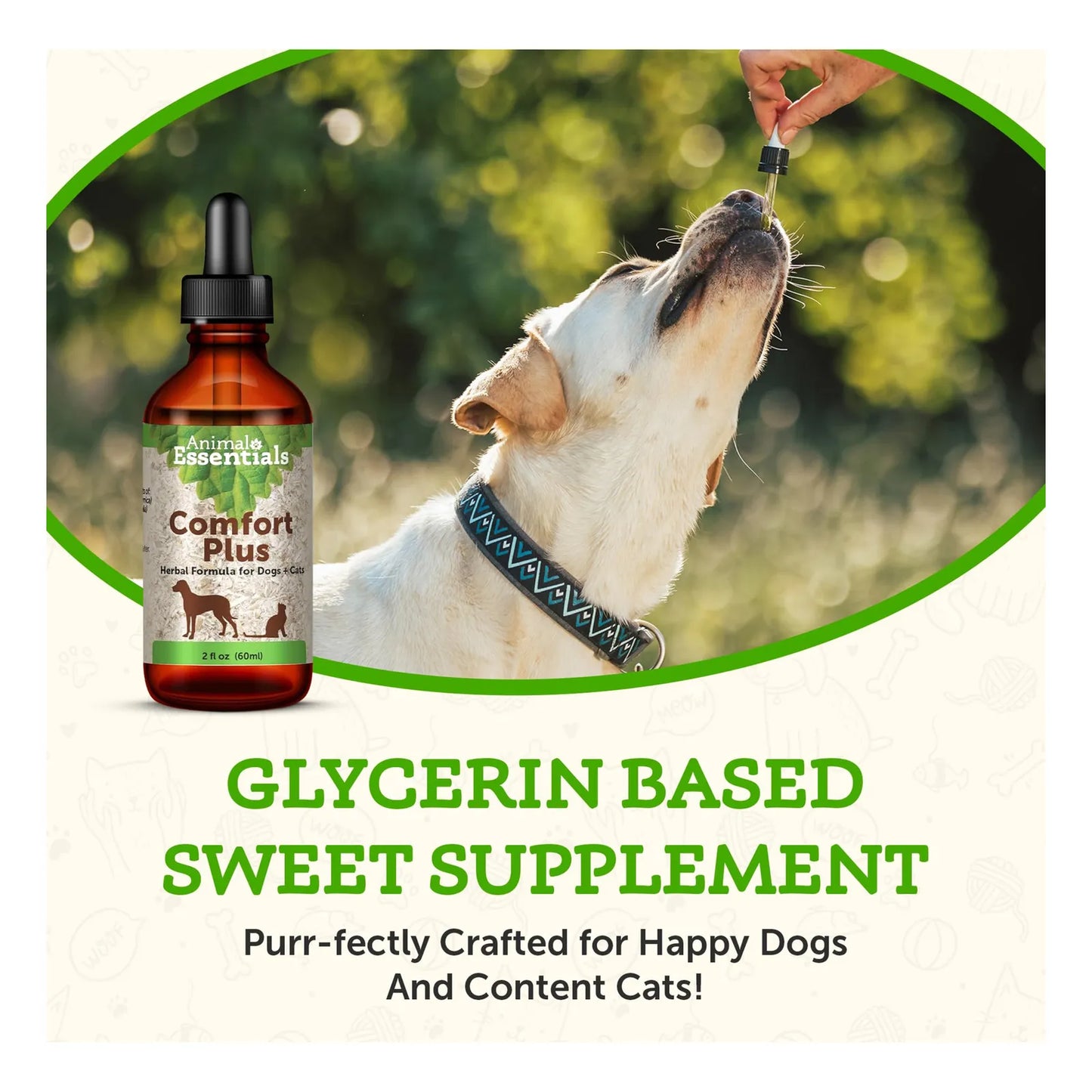 Comfort Plus Gotas Calmantes Para Perros Y Gatos Formula Herbal Relajante Natural