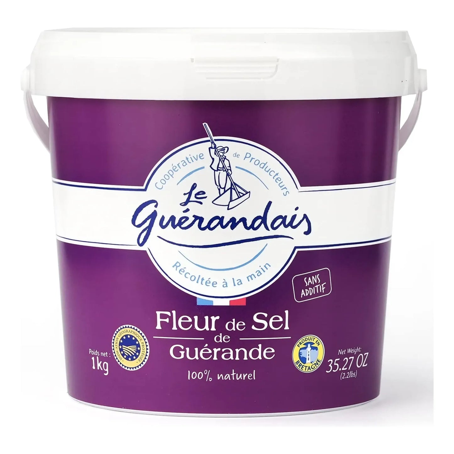 Sal Marina Francesa De Guerande 1 Kg Gourmet Importada