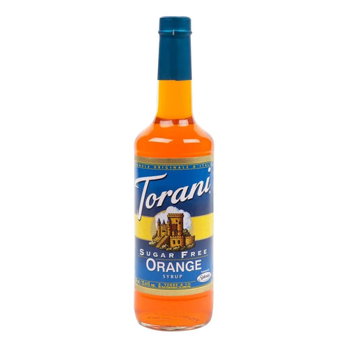 Sirope Natural Naranja 750 Ml Sin Azúcar Ideal Para Bebidas