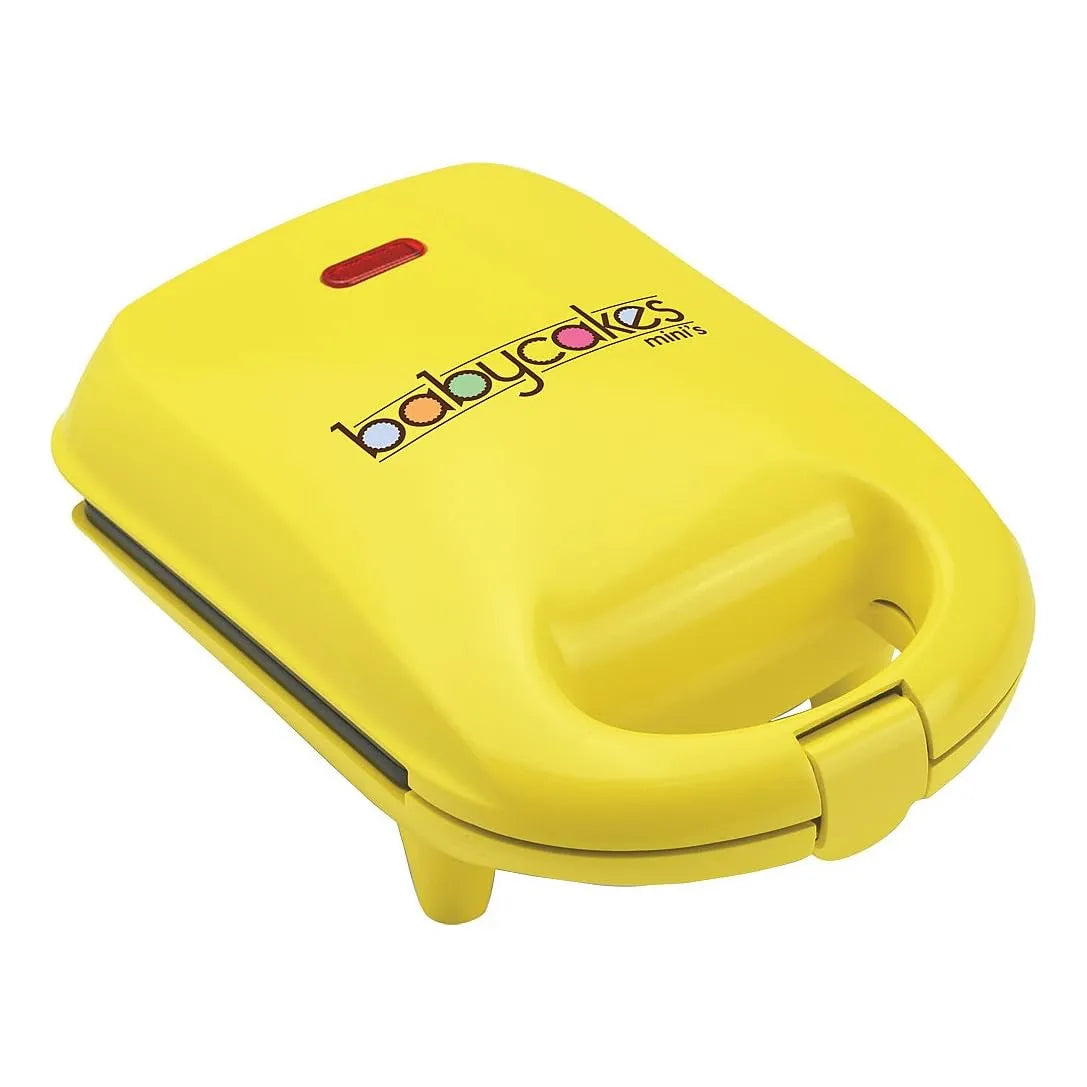 Mini Maquina Para Hacer Donas Babycakes Amarillo Facil Rapido Y Divertido